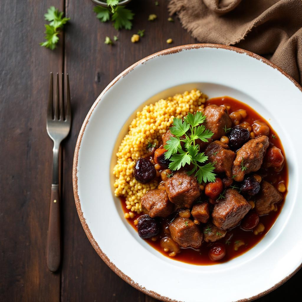 Lamb Tagine with Prunes