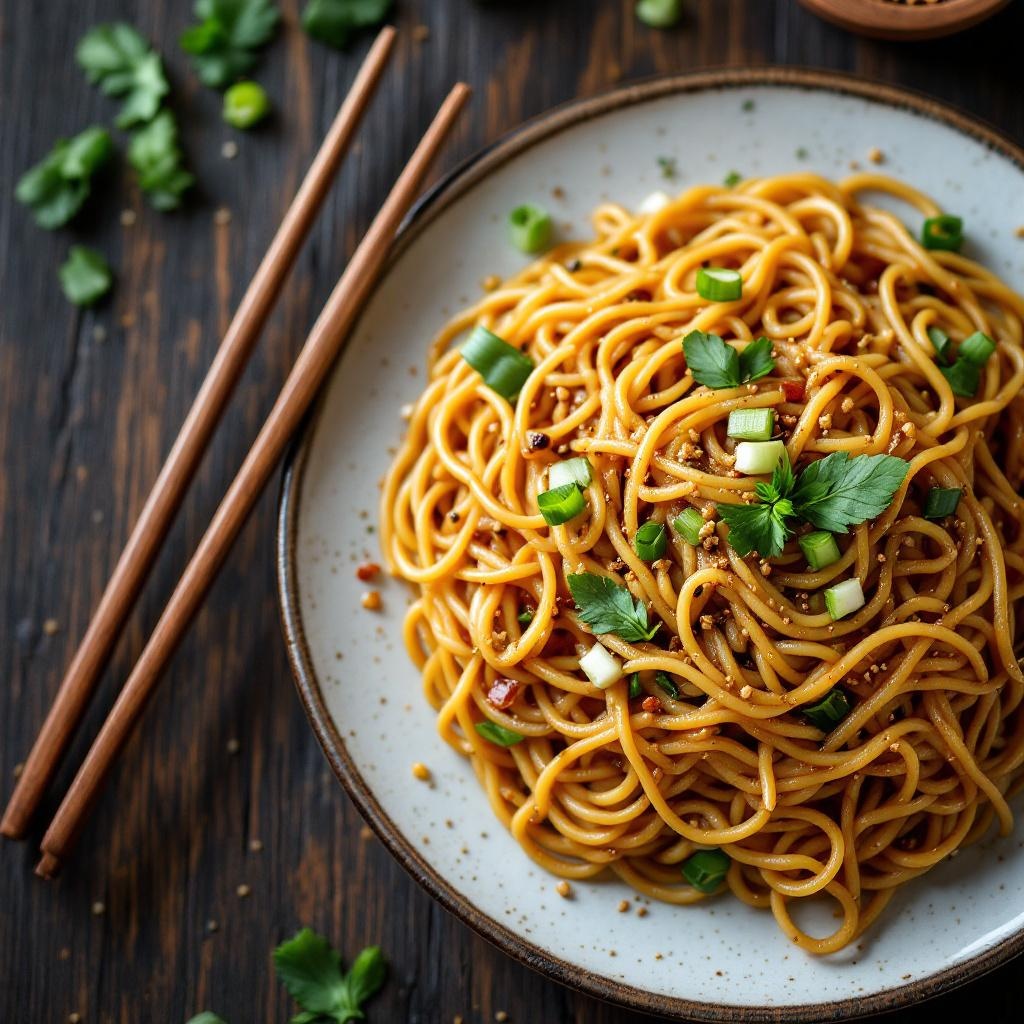 Scallion Oil Noodles