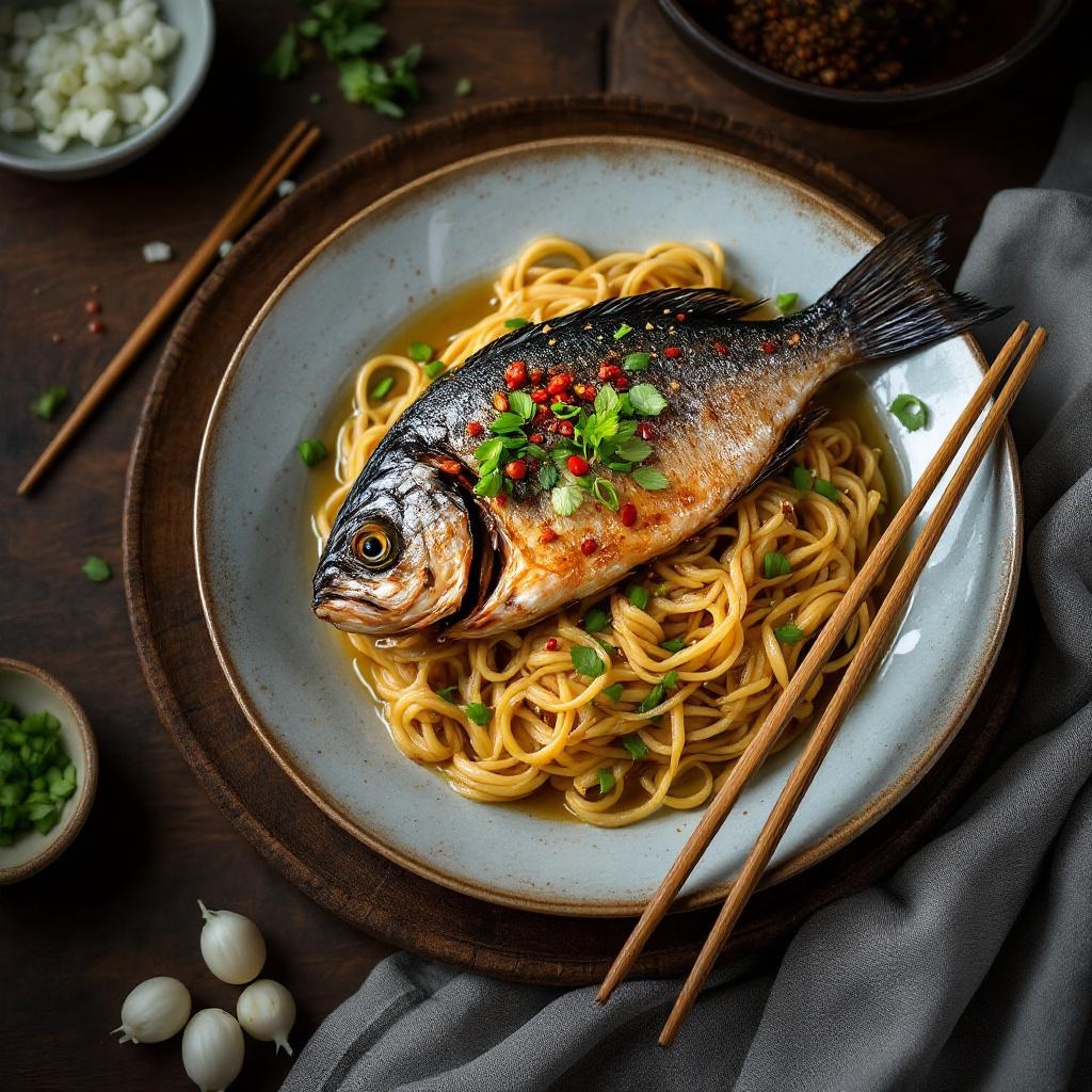Steamed Fish Head Chopped Pepper