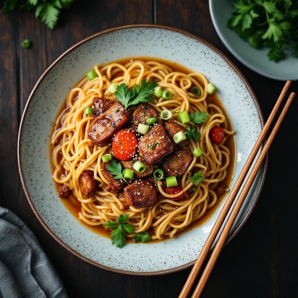 Dan Dan Noodles (Soup)