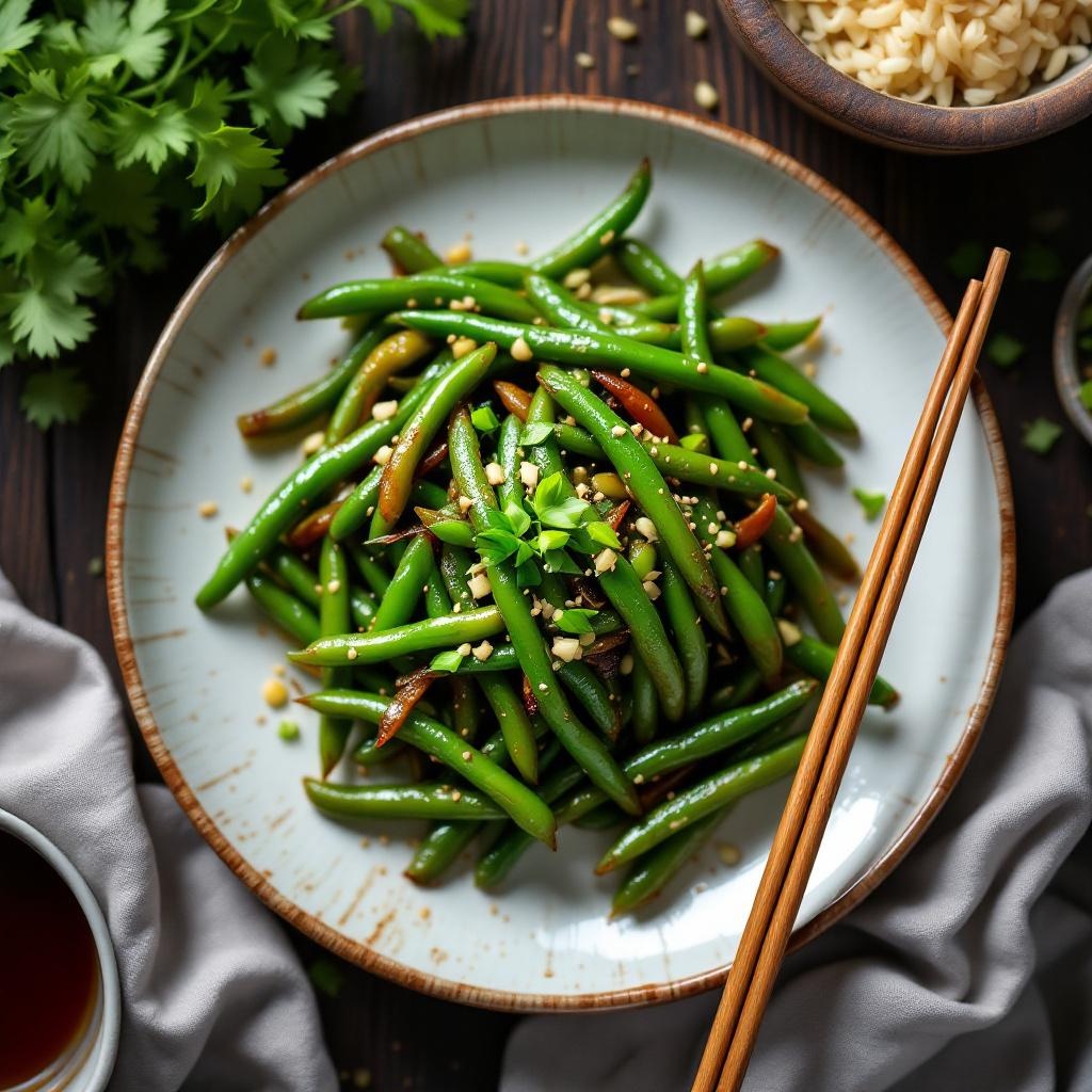 Dry-Fried Green Beans