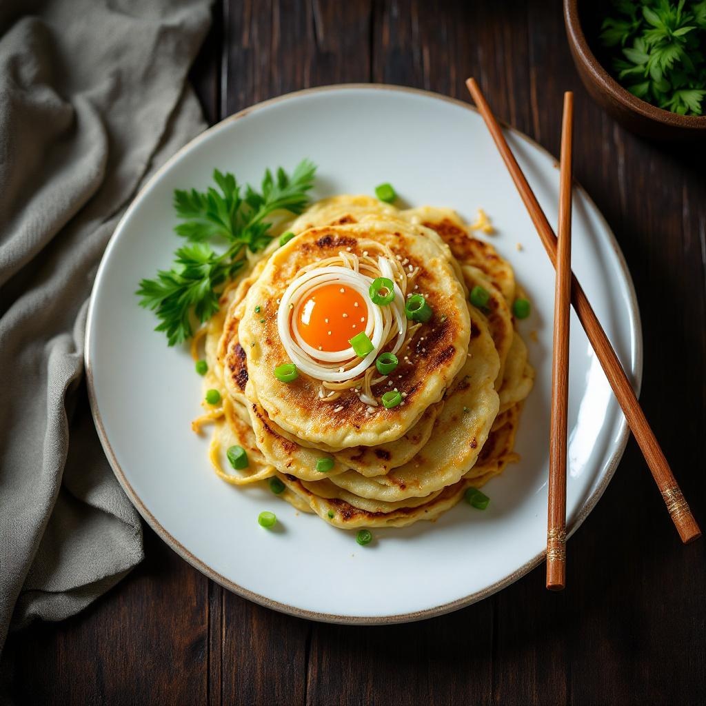 Scallion Pancake (Layered)