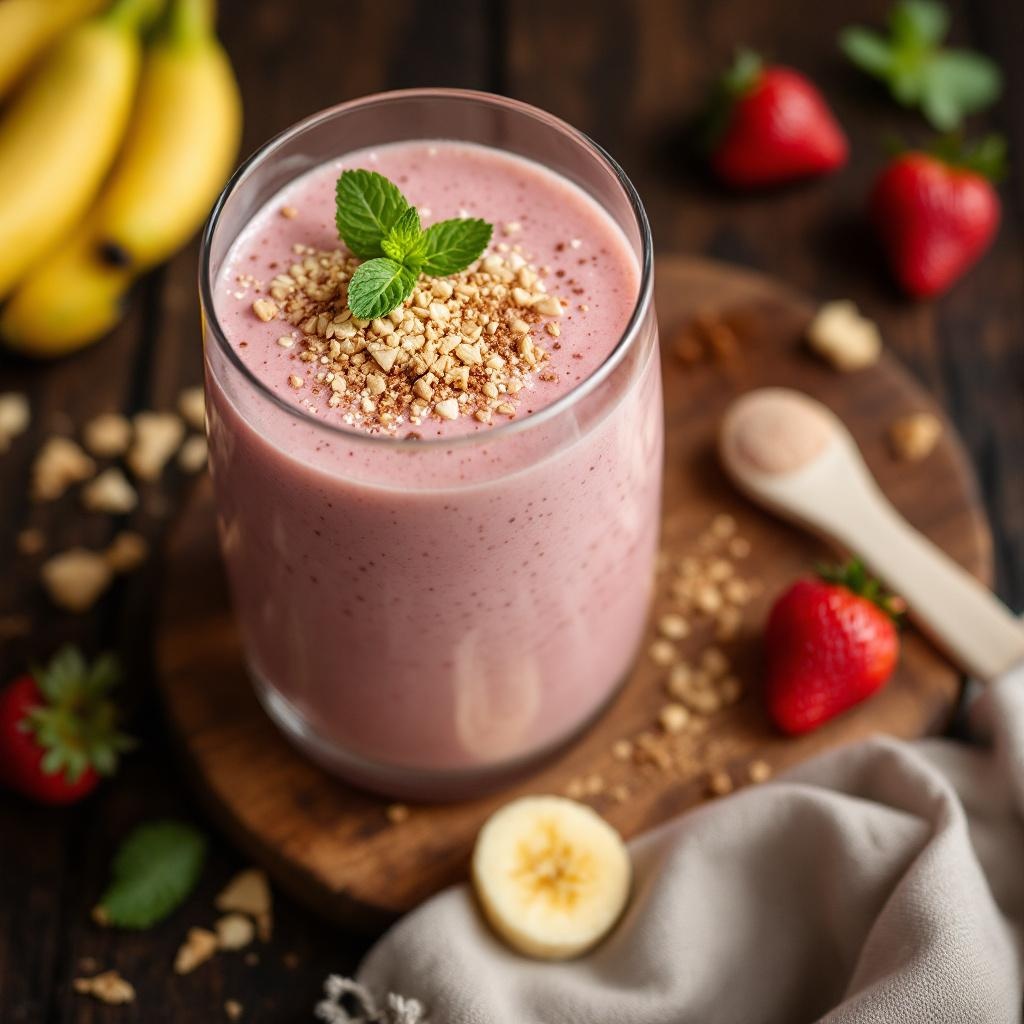 Strawberry Banana Smoothie