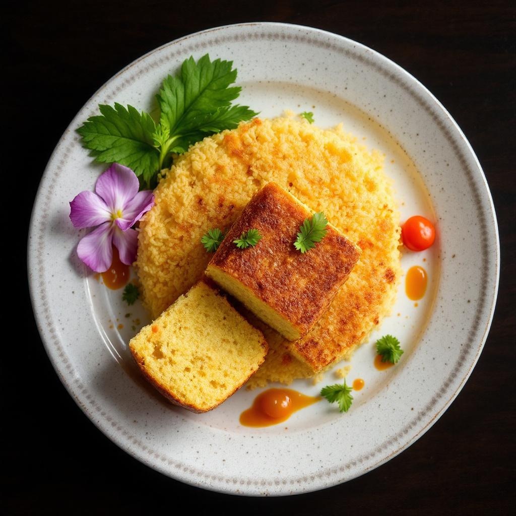 Semolina Cake (Sanwin Makin)