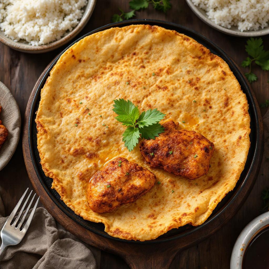 Chicken Roti (Trinidadian)