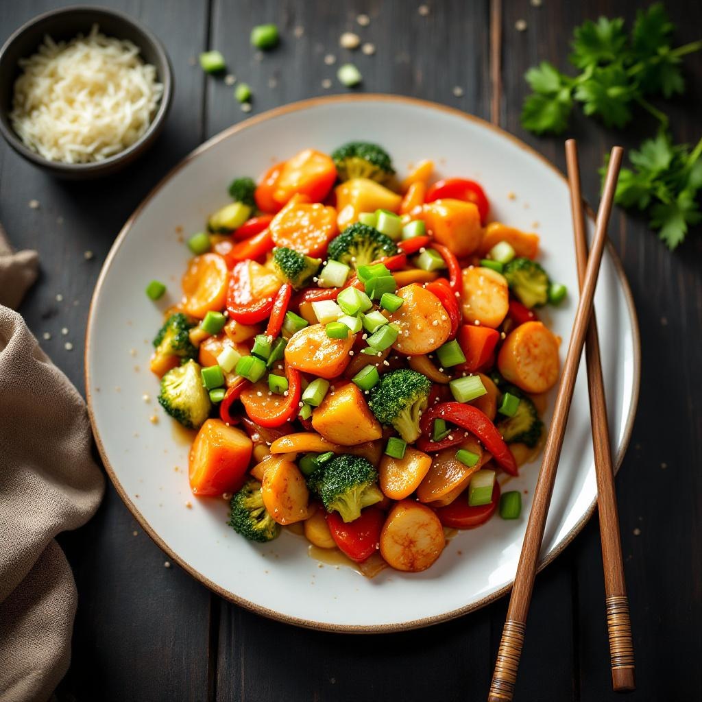 Stir-Fried Mixed Vegetables