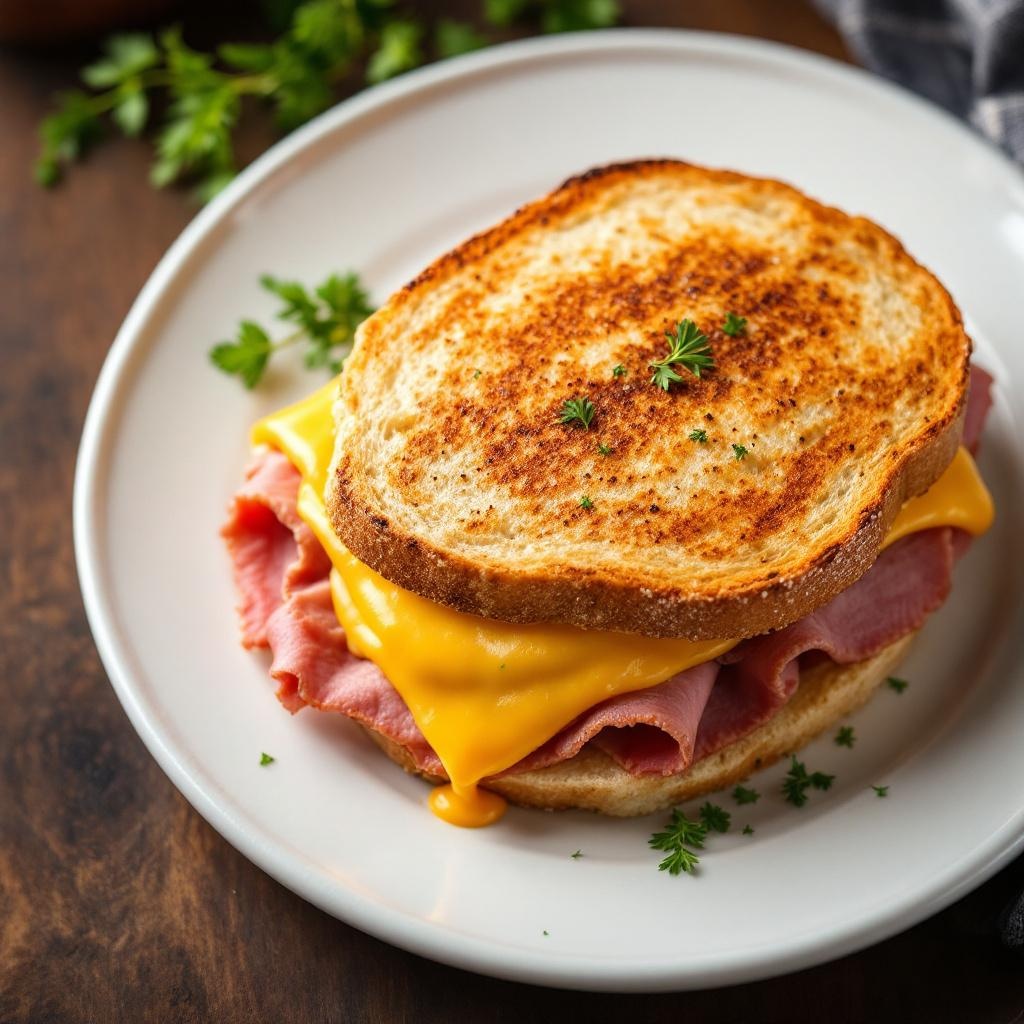 Ham and Cheese Sandwich
