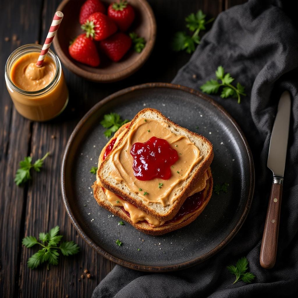 Peanut Butter and Jelly Sandwich