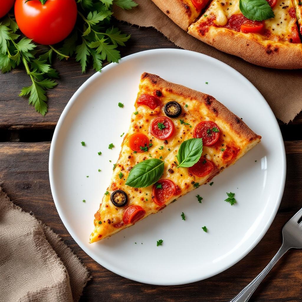 Veggie Pizza Slice