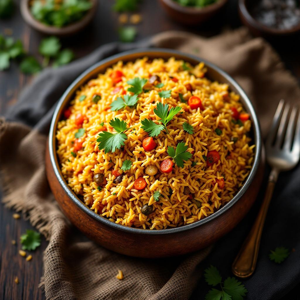 Indian Veg Fried Rice