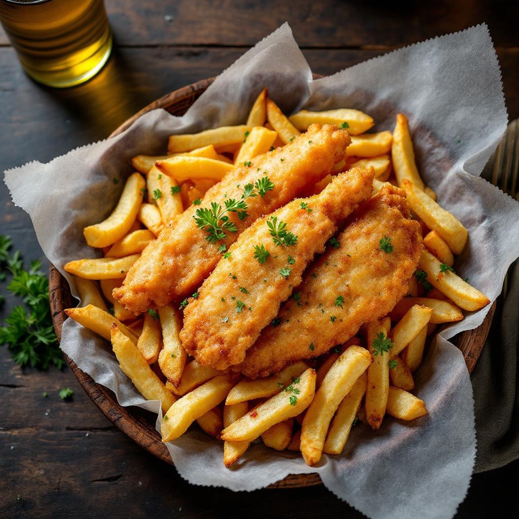 Pub-Style Fish and Chips