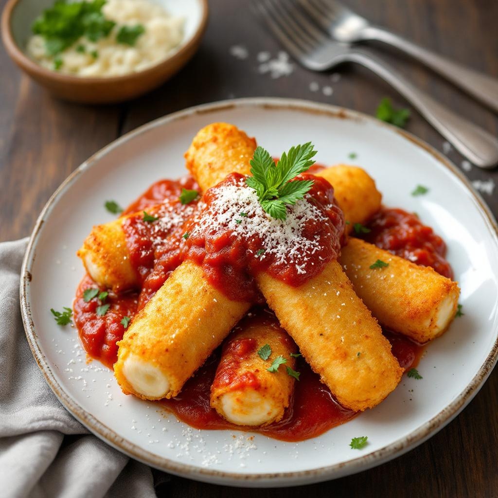Mozzarella Sticks with Marinara