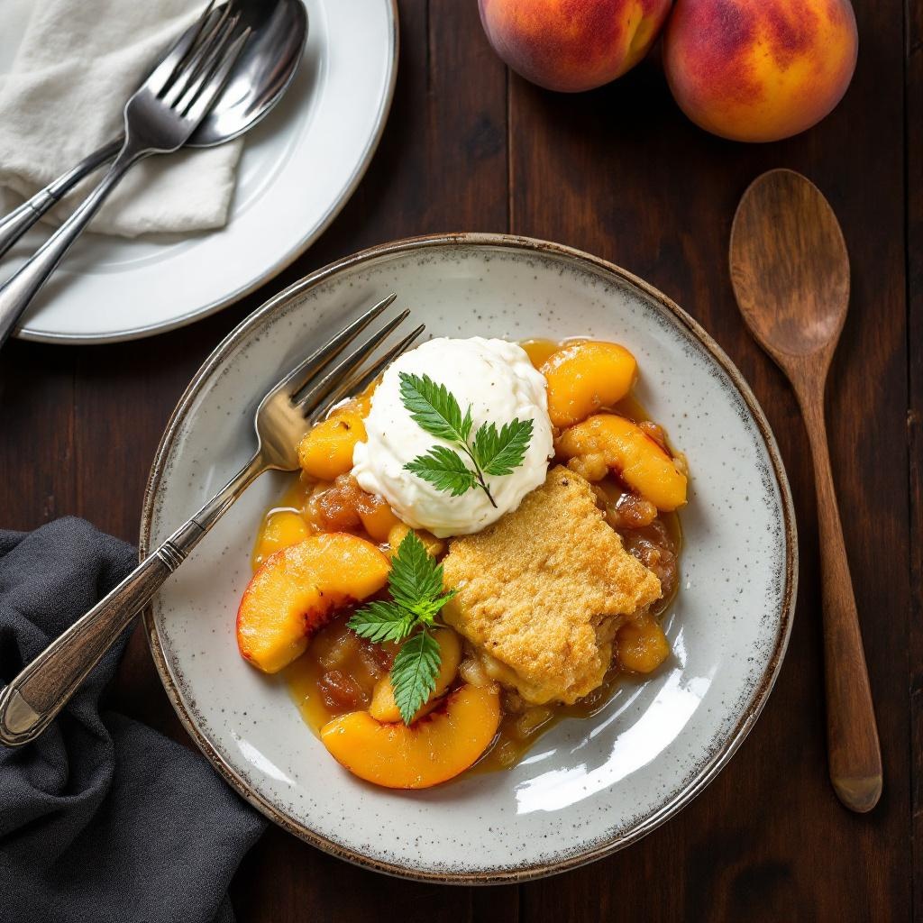 Peach Cobbler