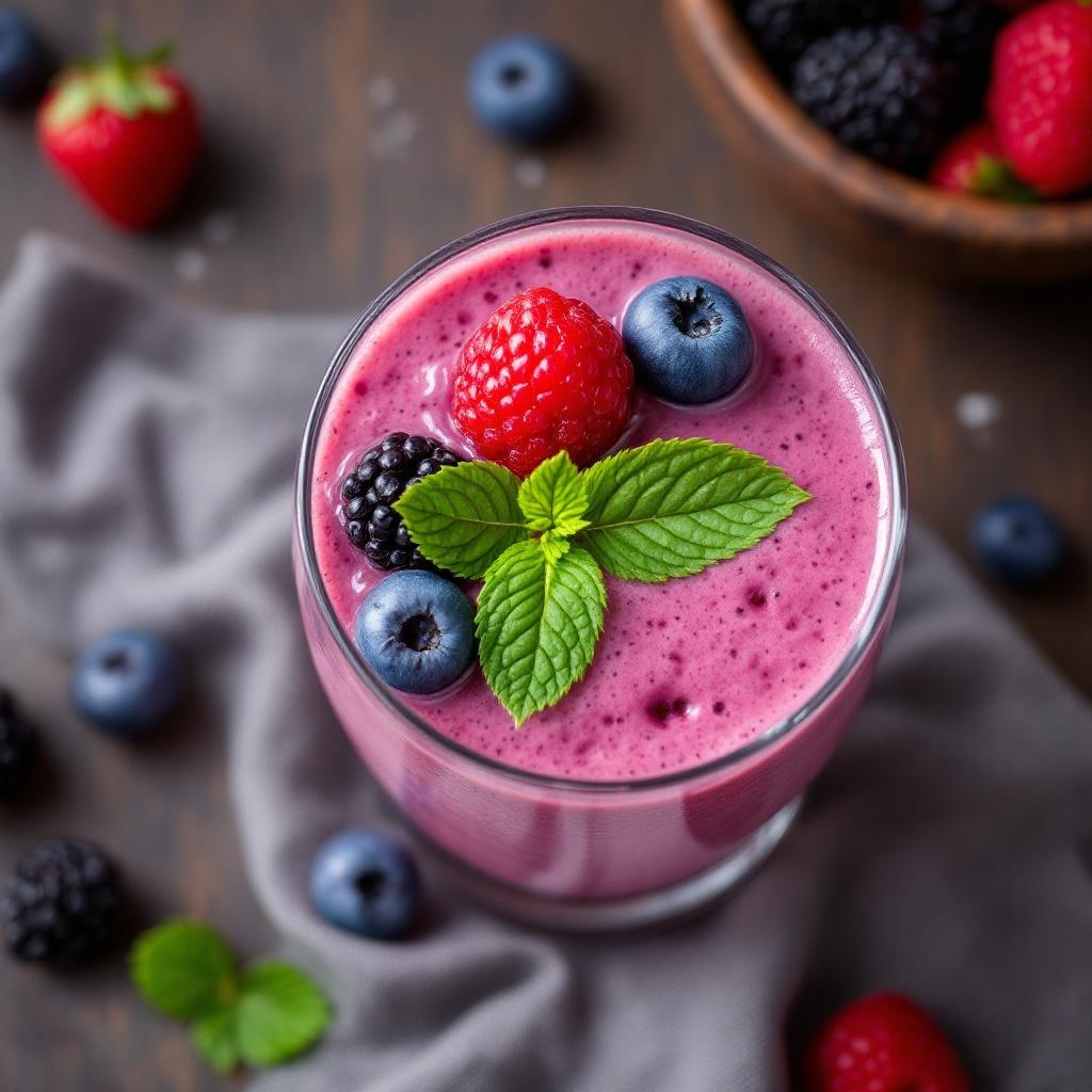 Anti-Inflammatory Berry Smoothie