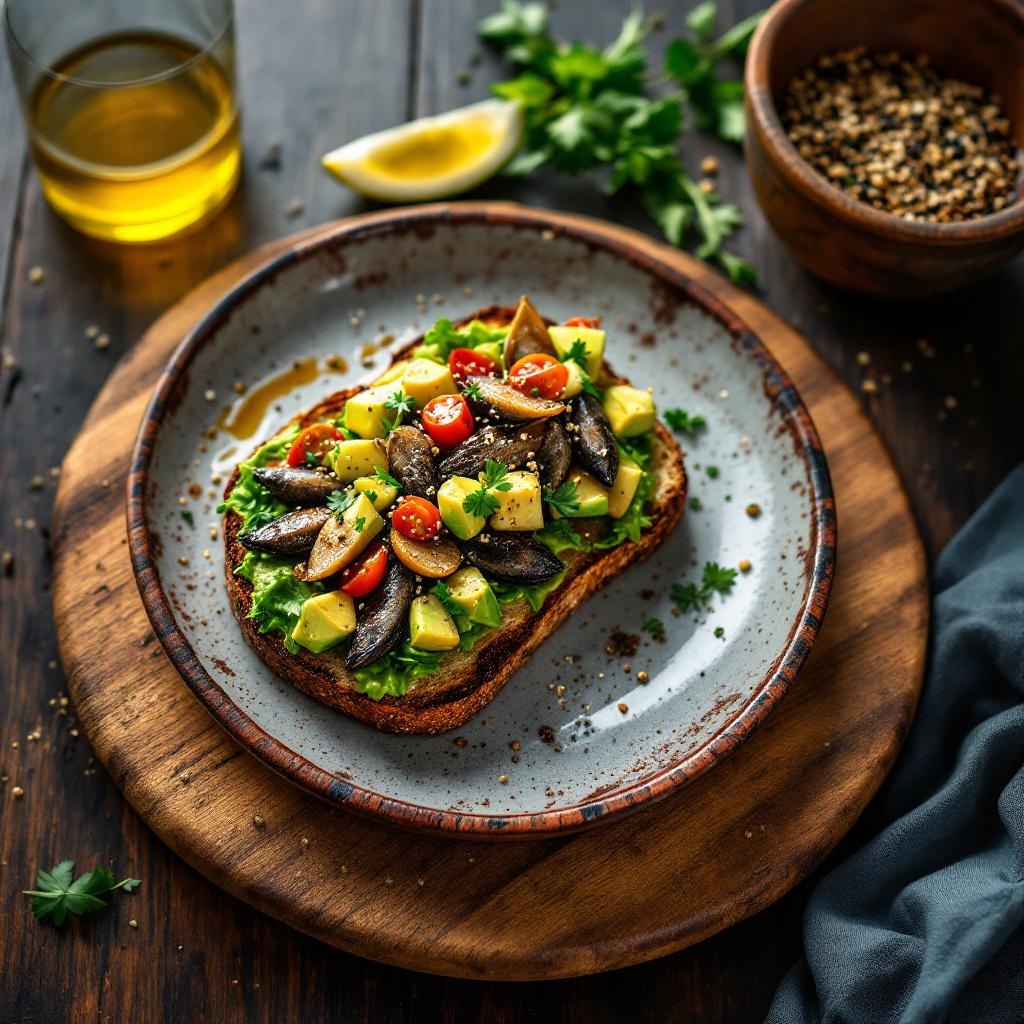Sardine & Avocado Toast