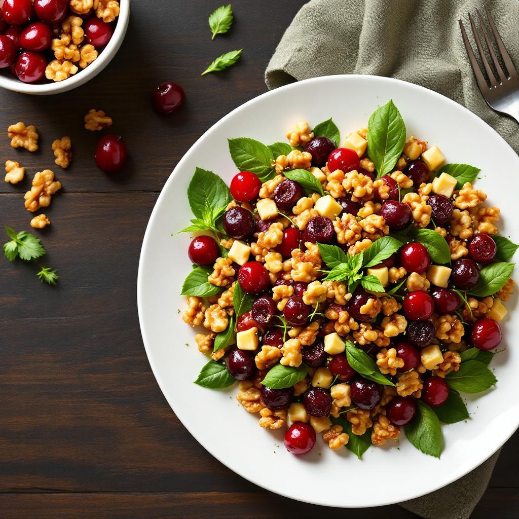 Walnut & Tart Cherry Salad