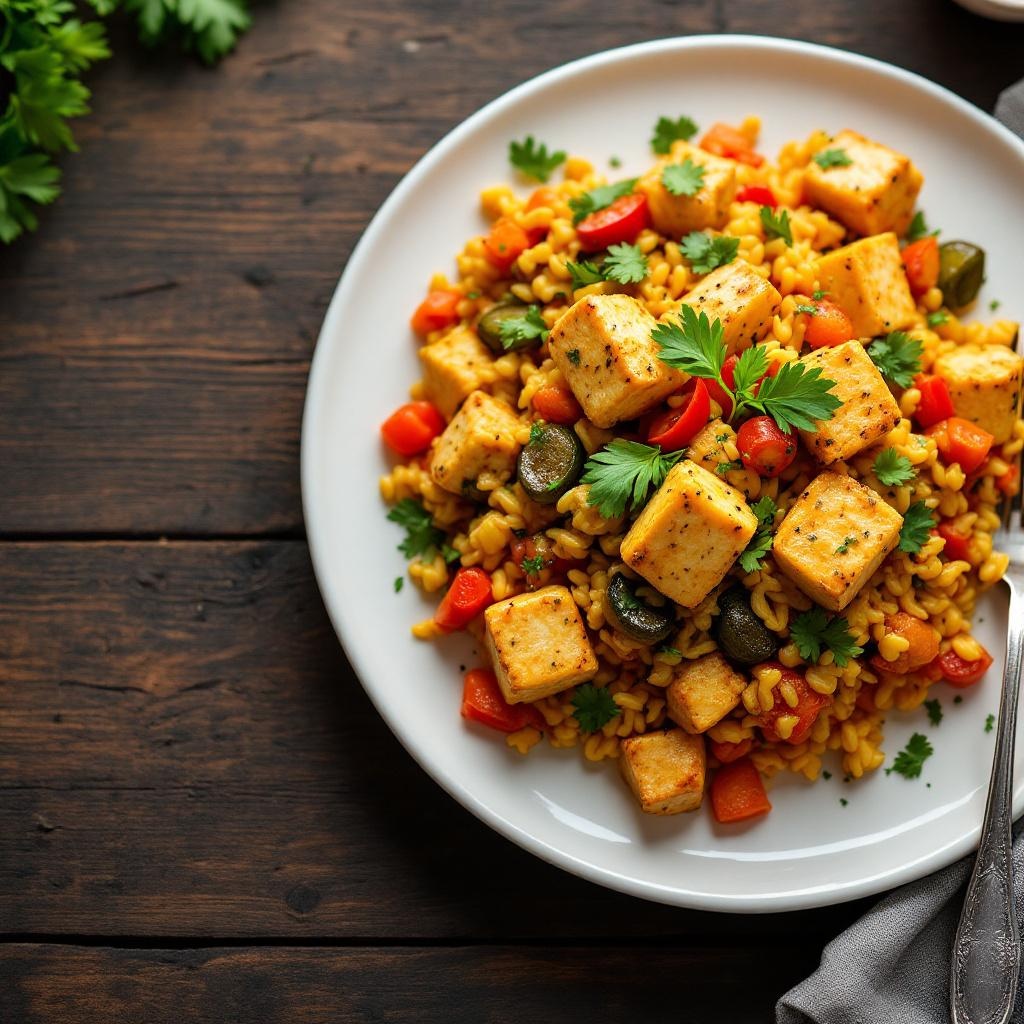 Tofu Scramble with Vegetables