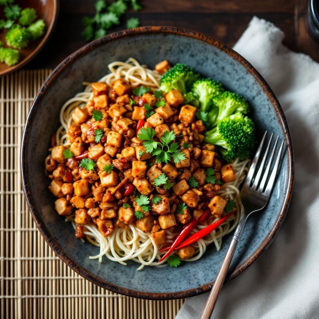 Teriyaki Tempeh Bowl