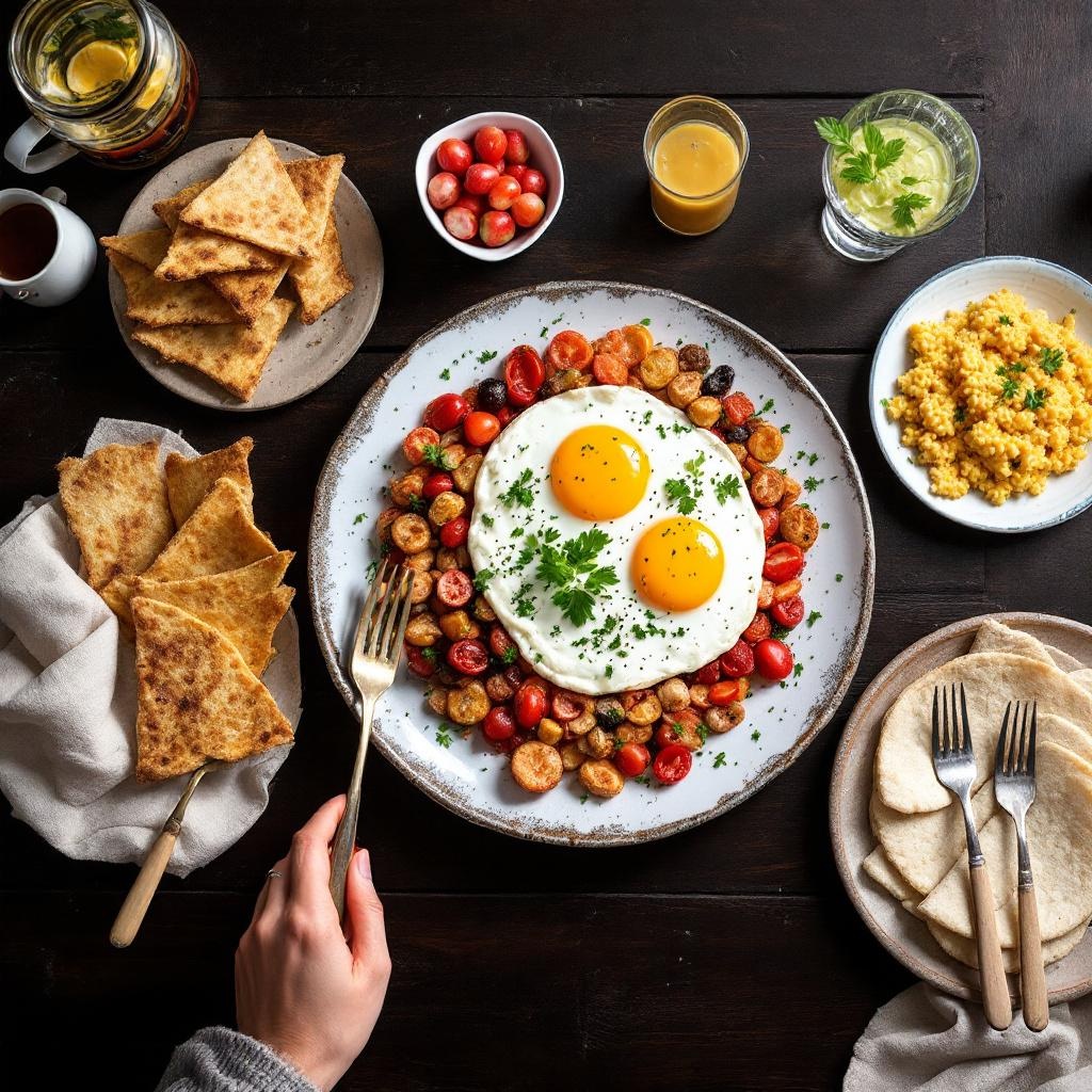 Greek Breakfast Spread