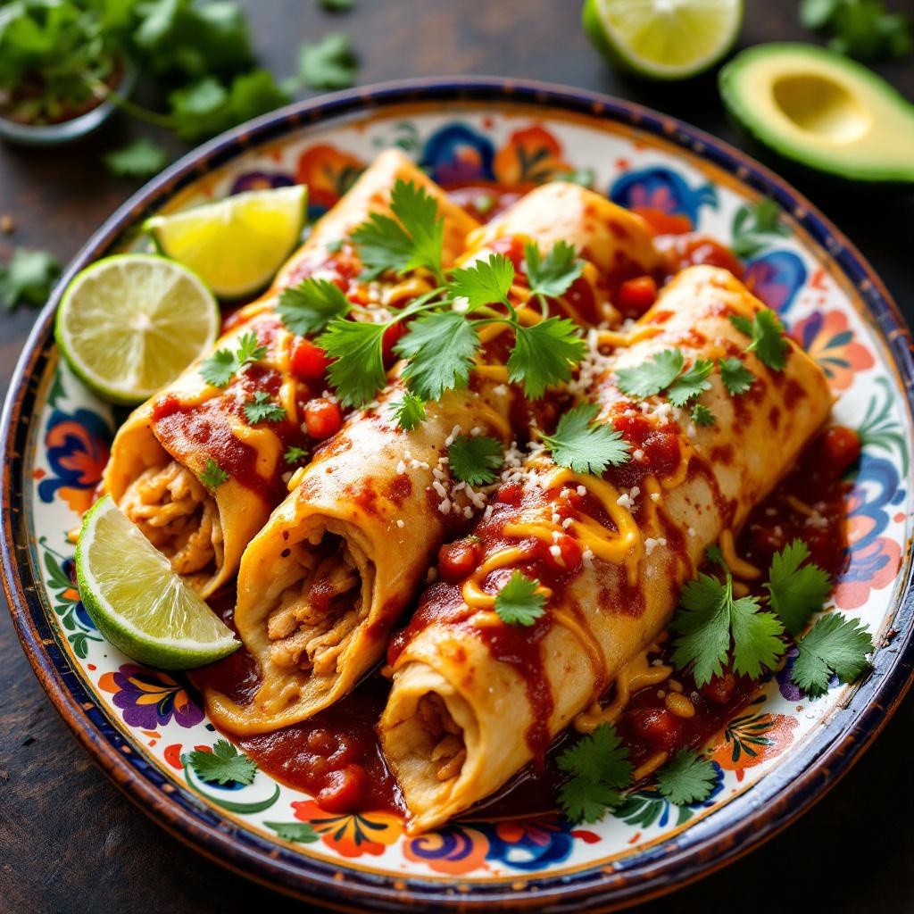 Enchiladas (Chicken)