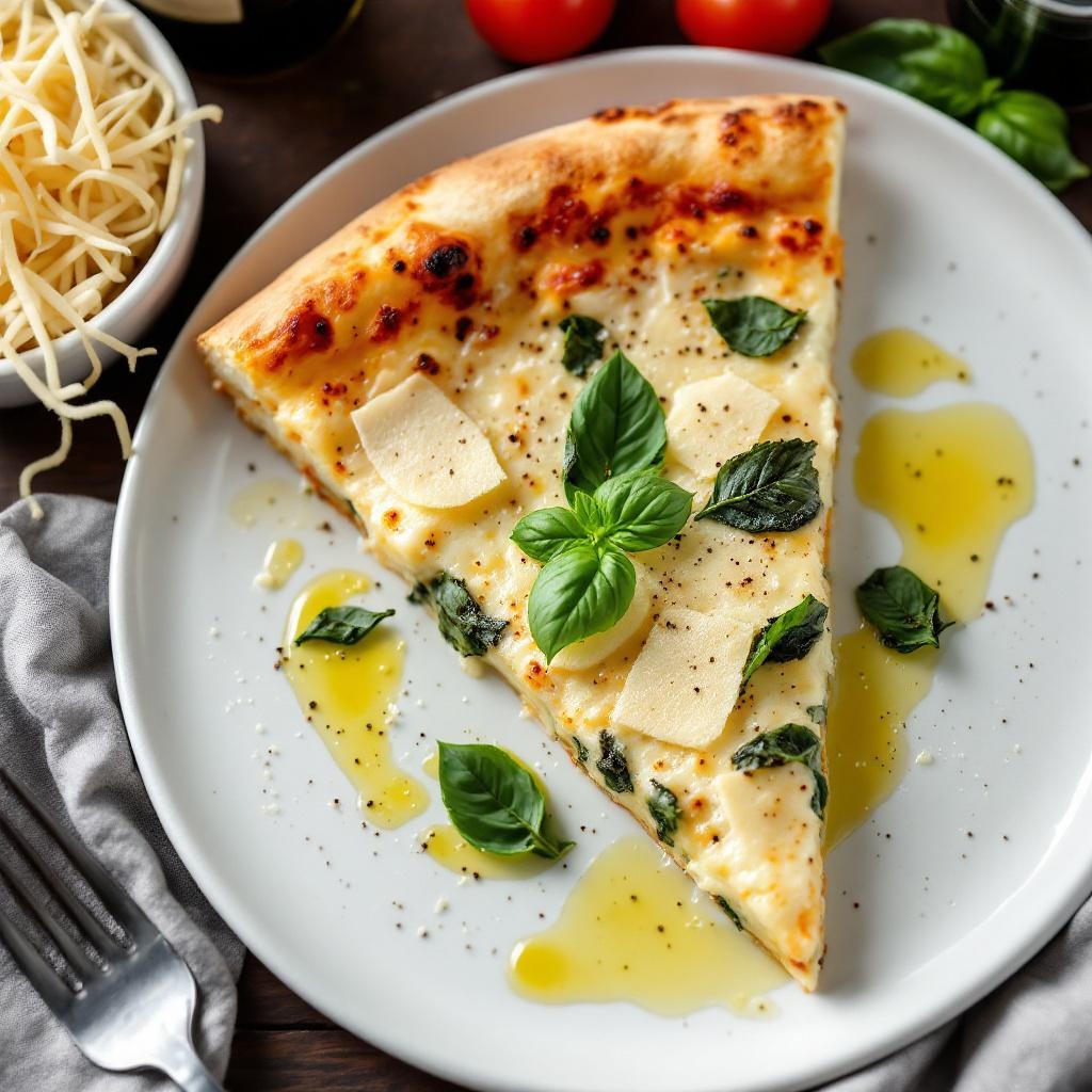 White Pizza (Slice)
