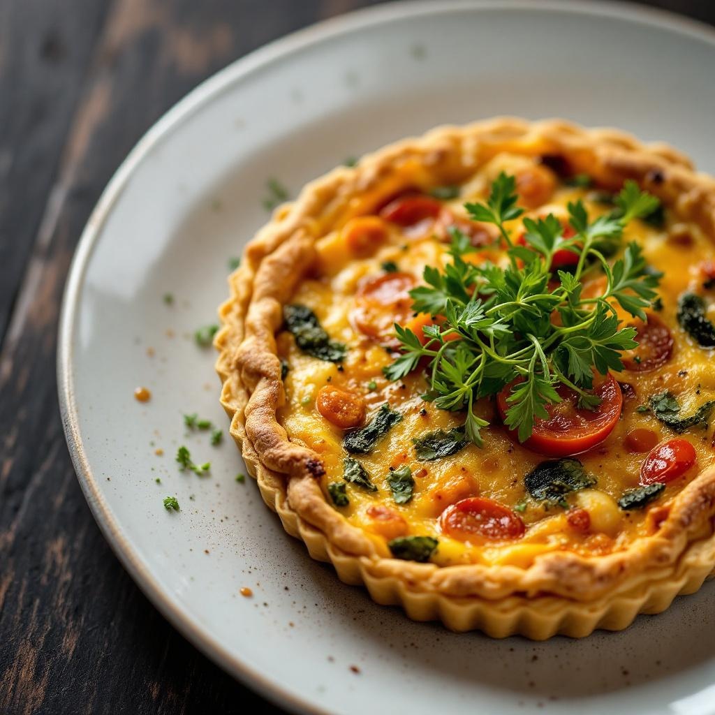 Vegetable Quiche