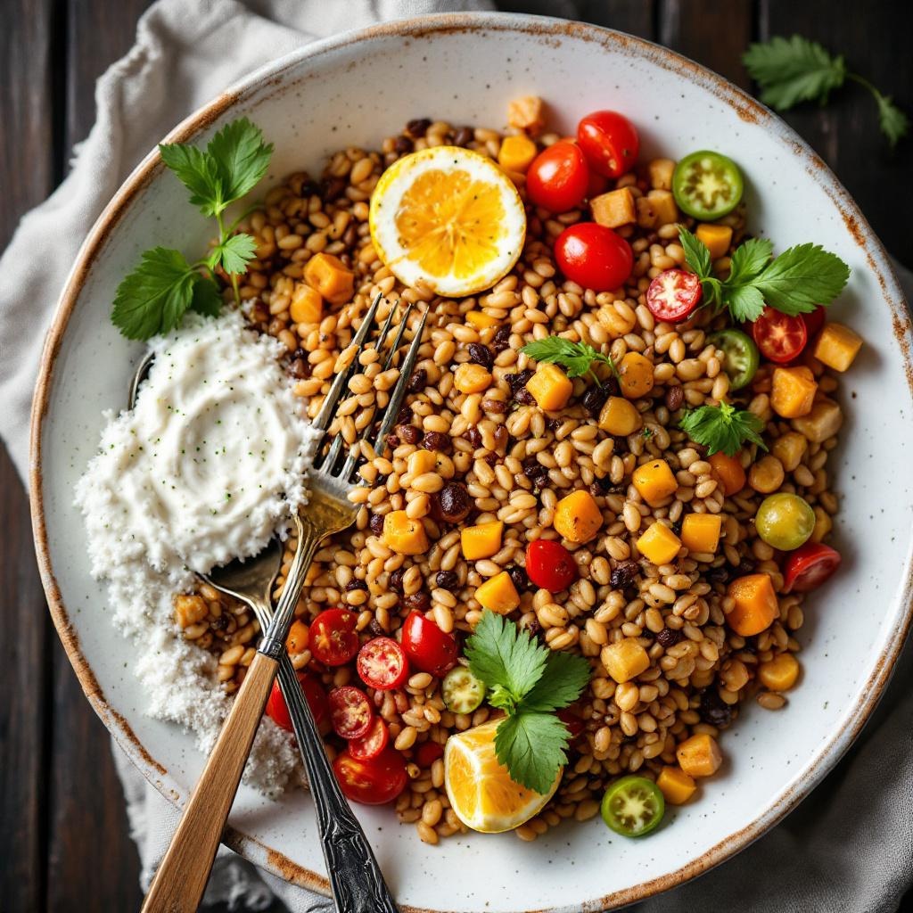 Mediterranean Grain Bowl