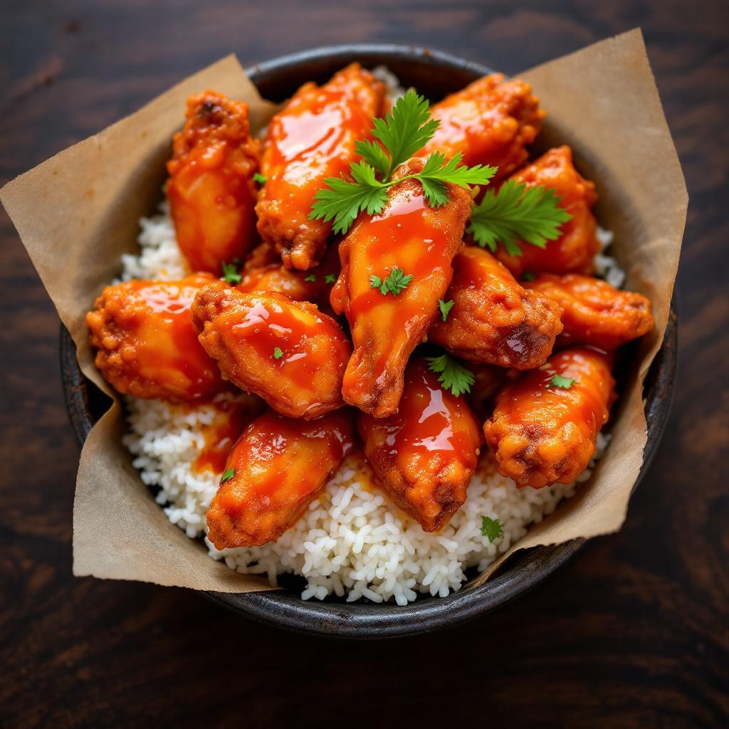 Sriracha Honey Wings