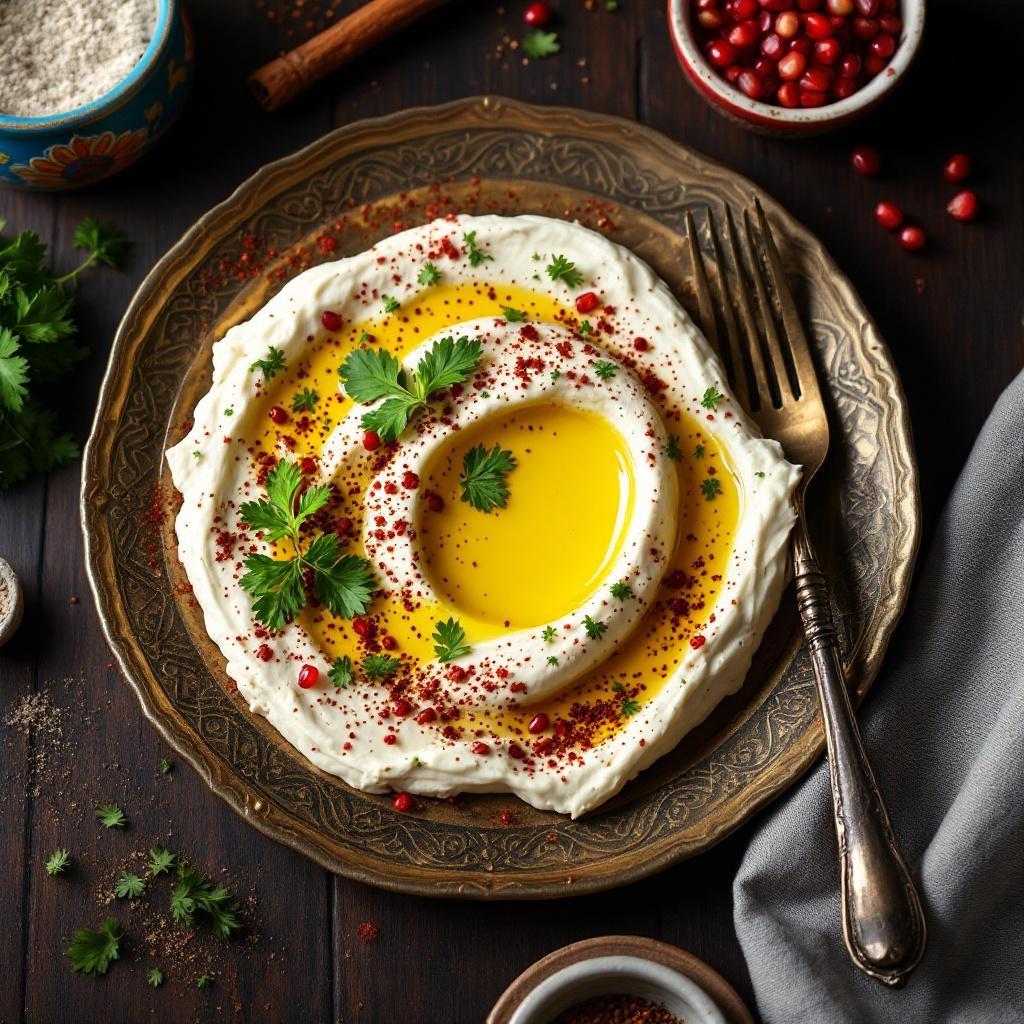 Labneh with Olive Oil