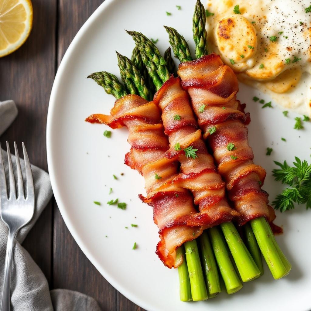 Bacon-Wrapped Asparagus