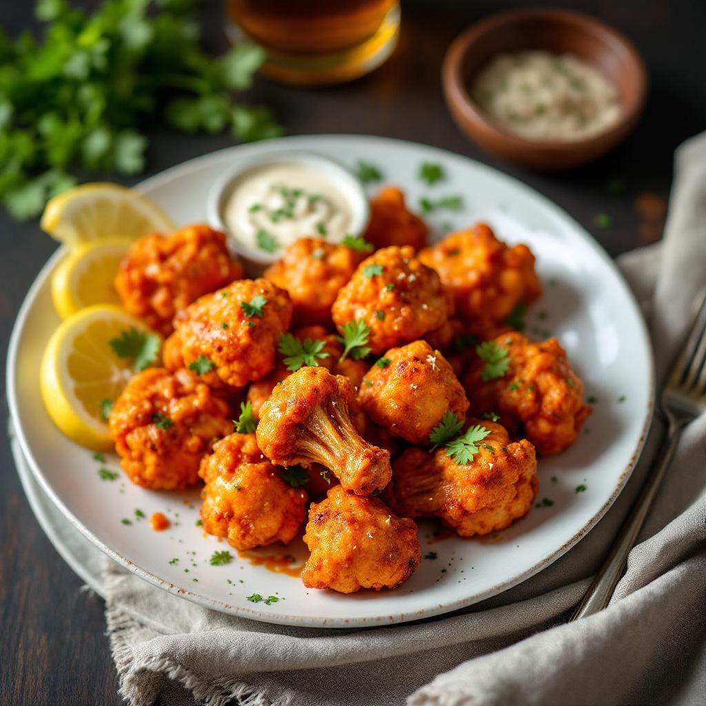 Cauliflower Buffalo Wings
