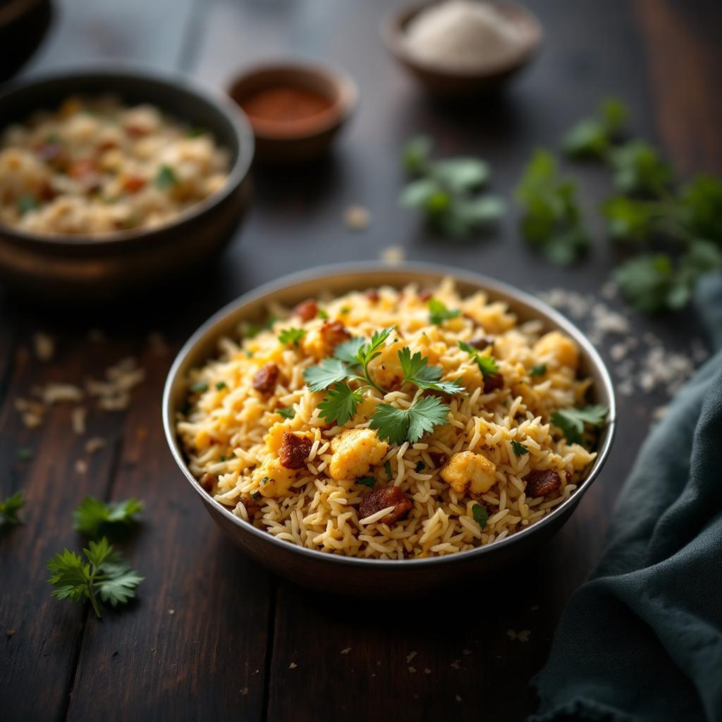 Cauliflower Rice Biryani