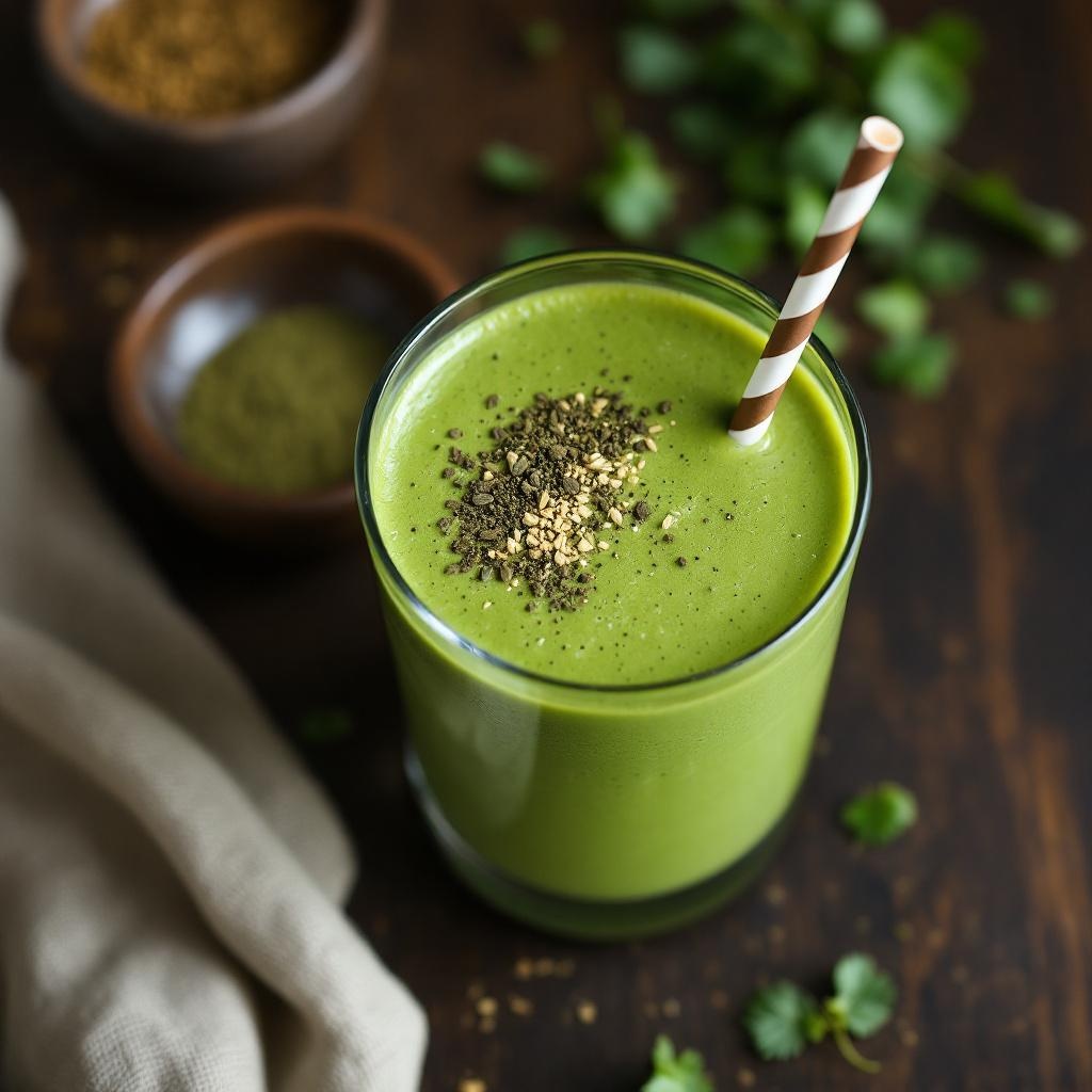 Chlorella Detox Smoothie
