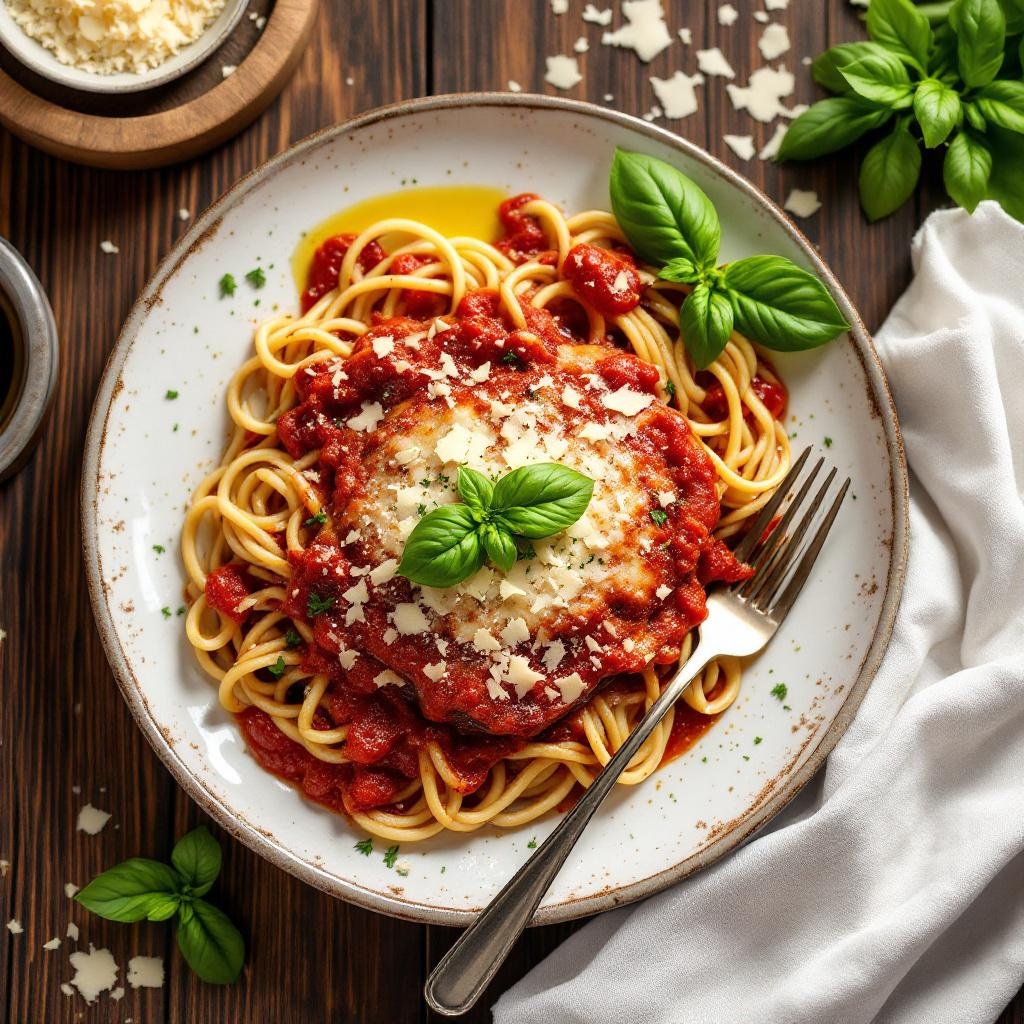 Eggplant Parmesan (No Breading)