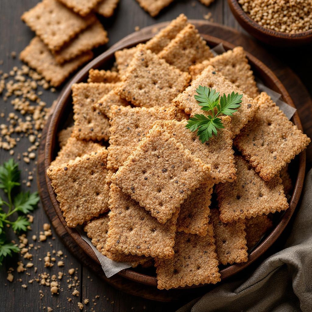 Flaxseed Crackers