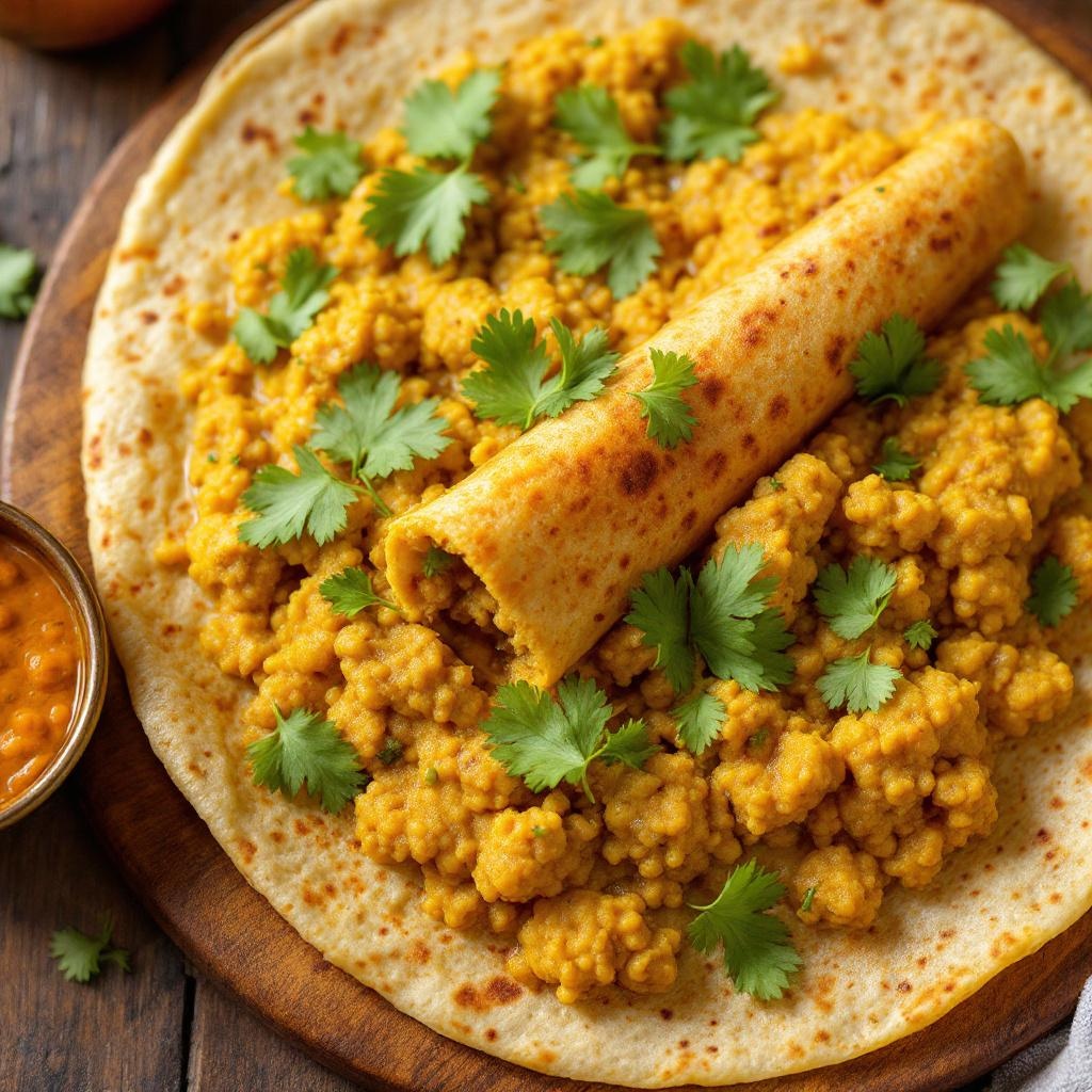 High-Protein Moong Dal Dosa