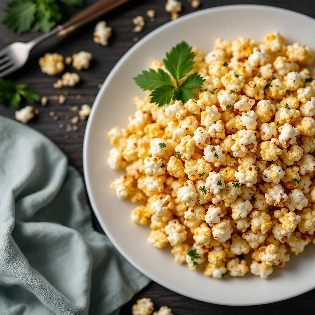 Nutritional Yeast Popcorn