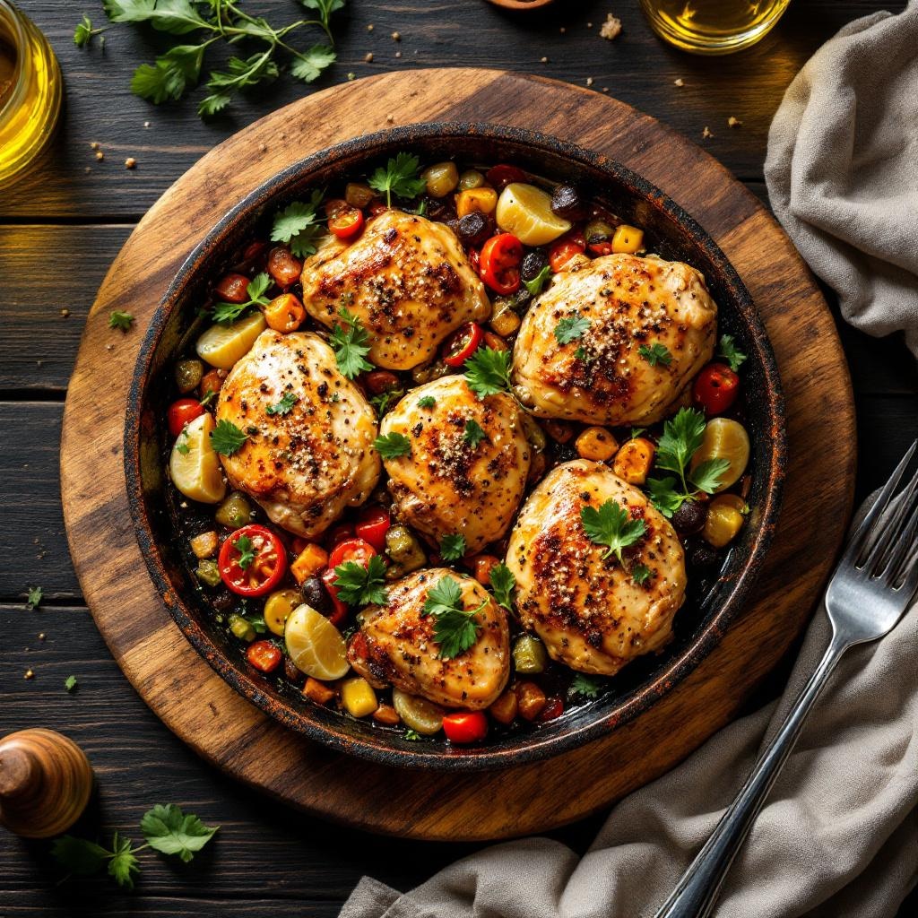 One-Pan Mediterranean Chicken
