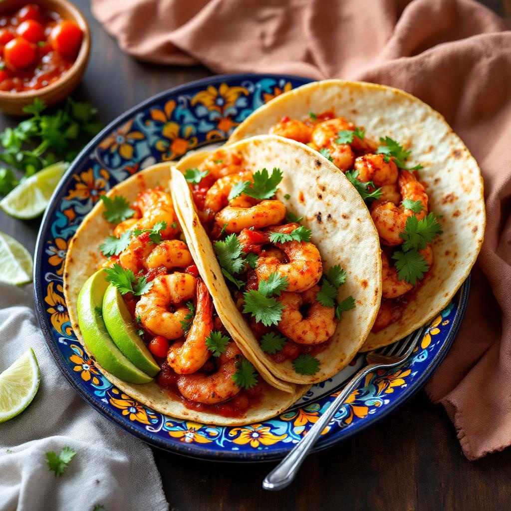 Spicy Shrimp Tacos