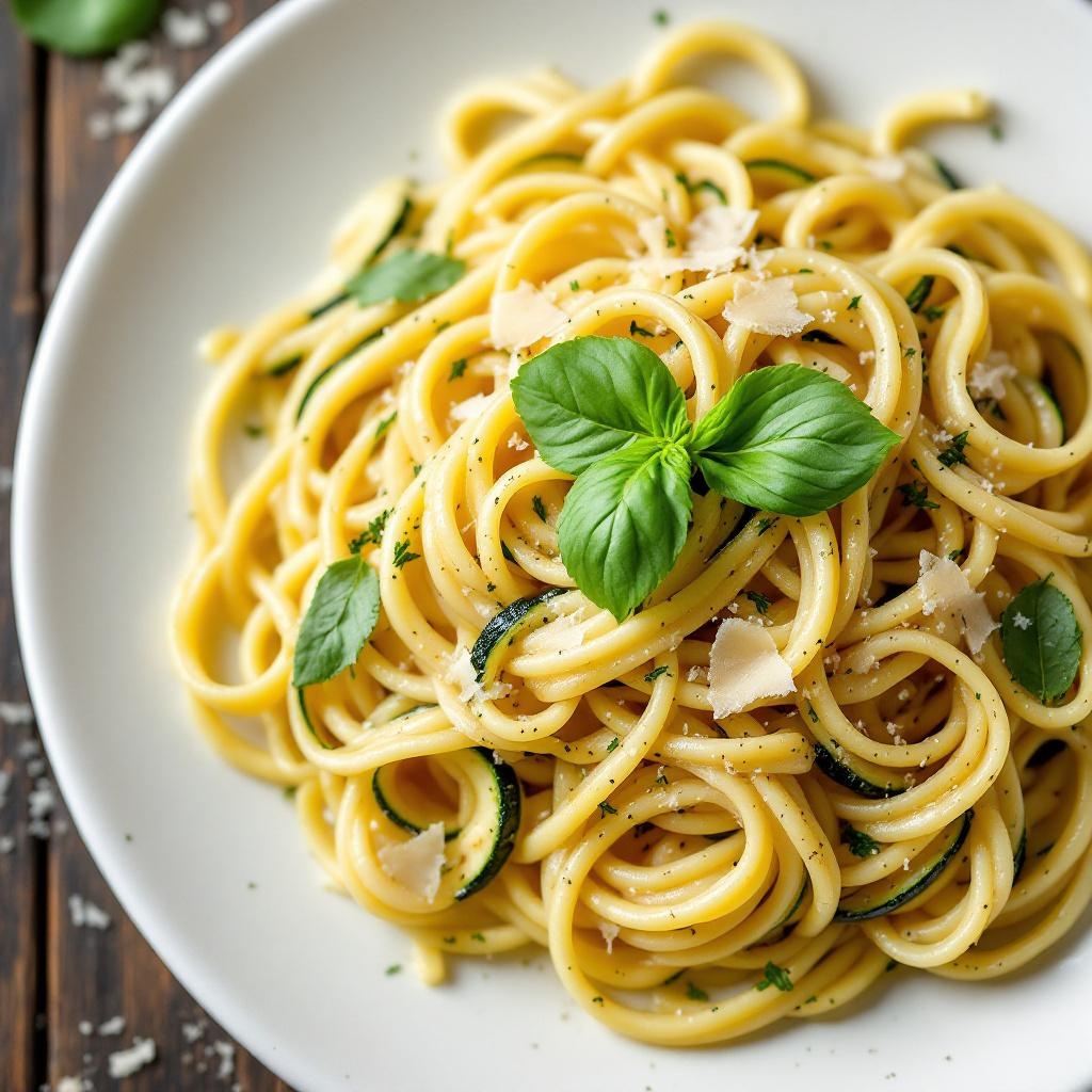 Zucchini Noodle Alfredo