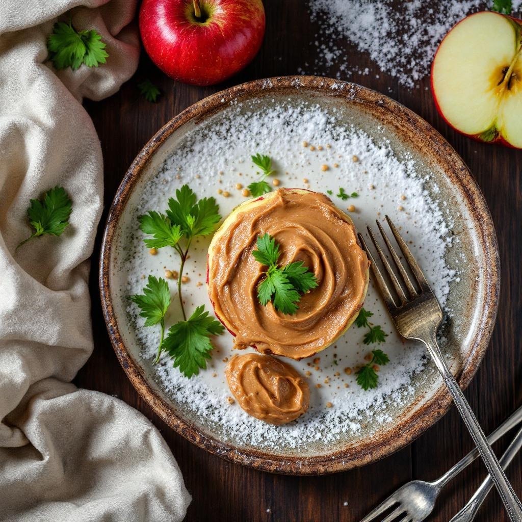 Apple with Peanut Butter