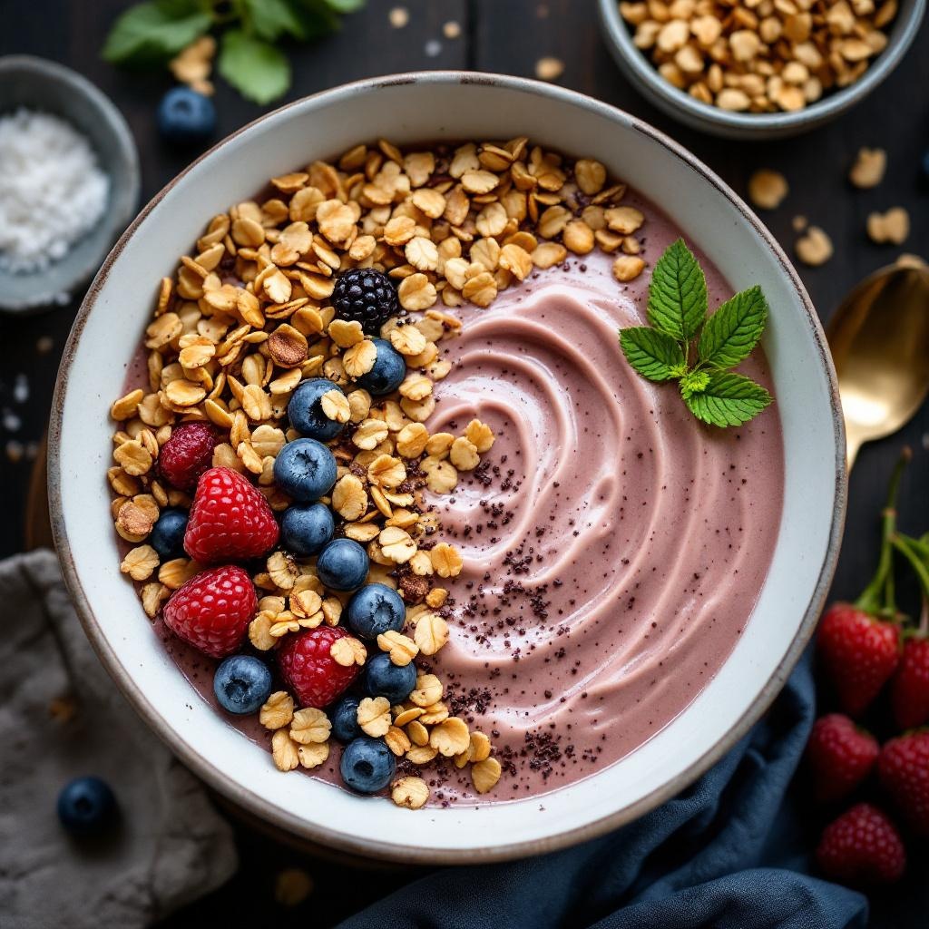 Granola Smoothie Bowl