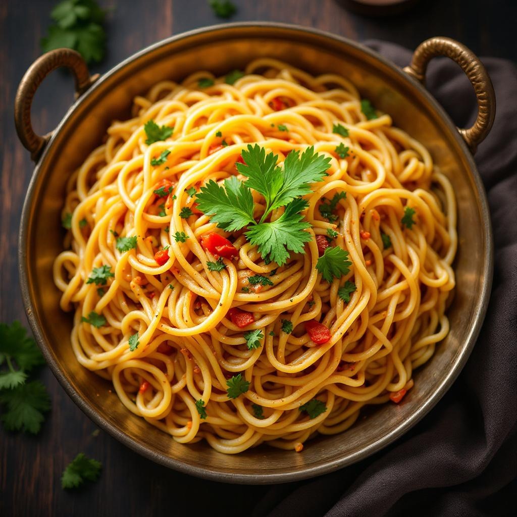 Hakka Noodles (Indian Style)