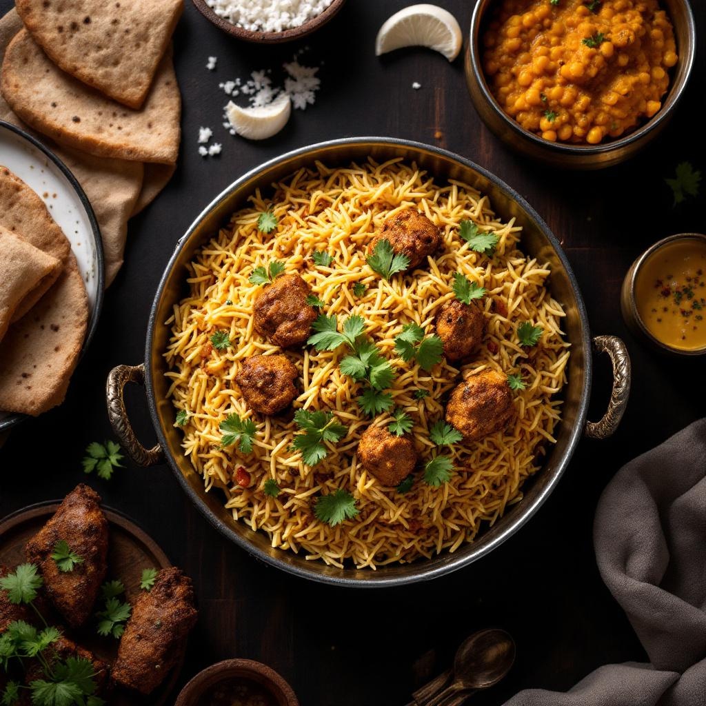 Hyderabadi Biryani (Mutton)