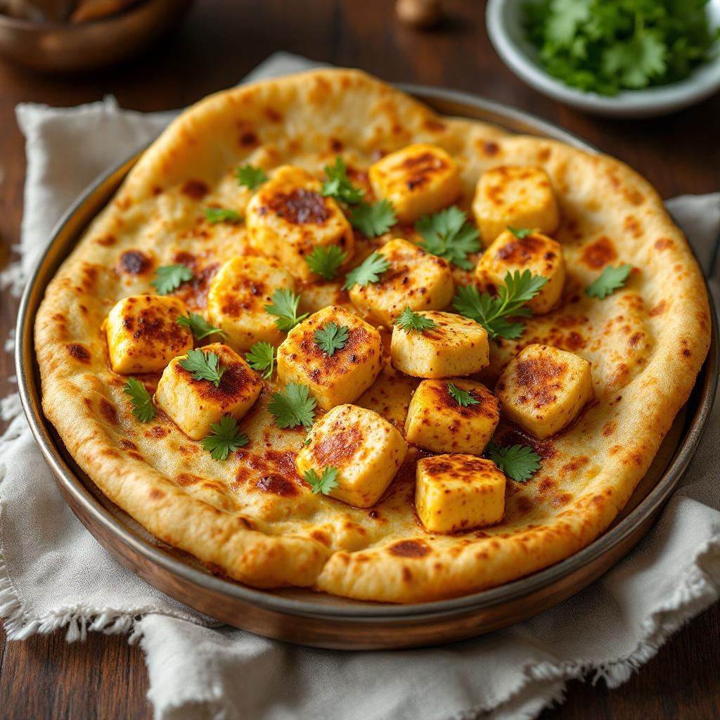 Stuffed Kulcha (Paneer)