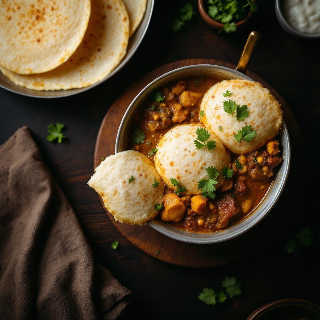 Appam with Stew