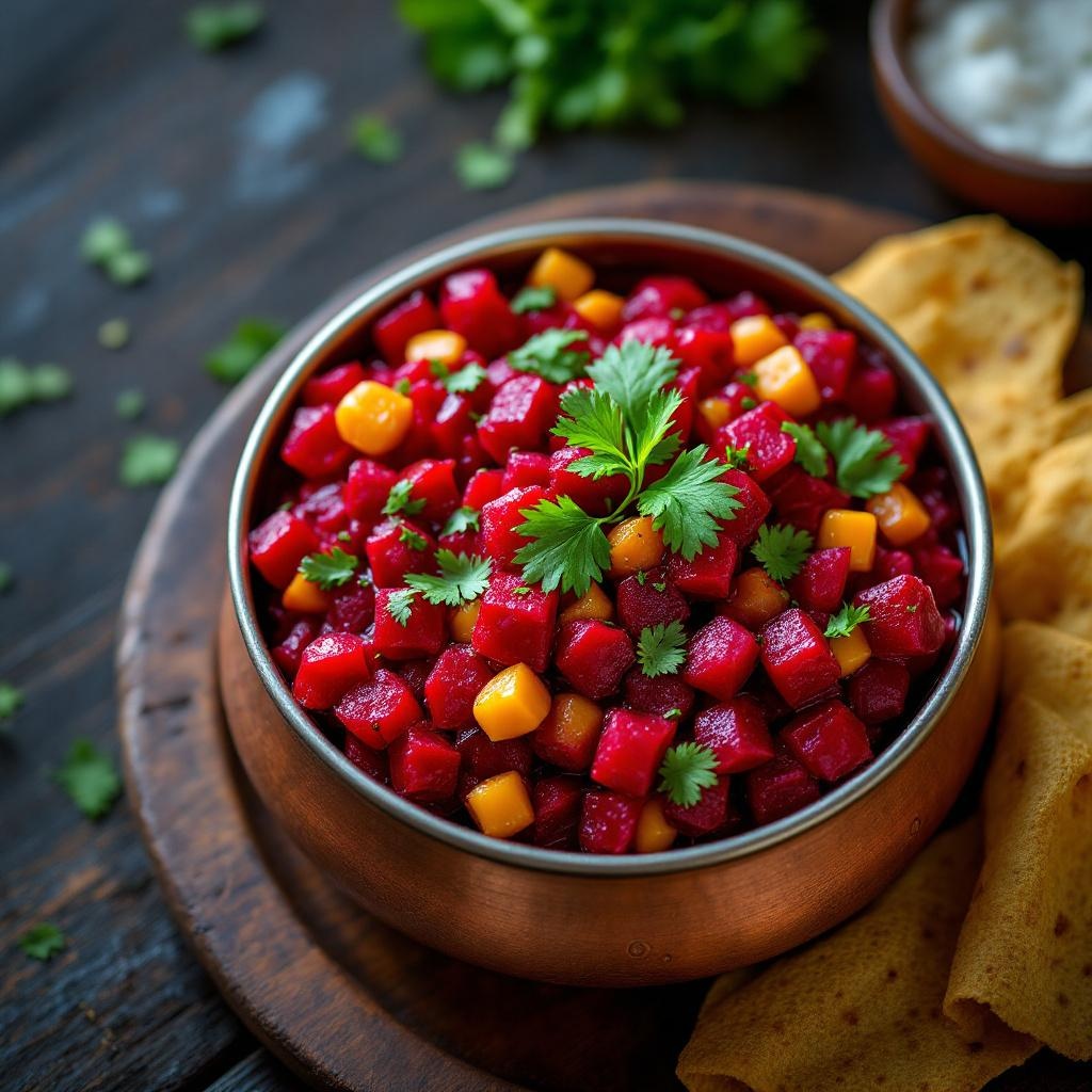 Beetroot Chaat