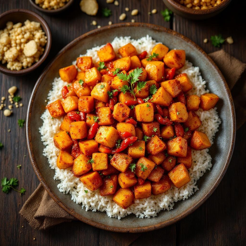 Honey Chilli Potato