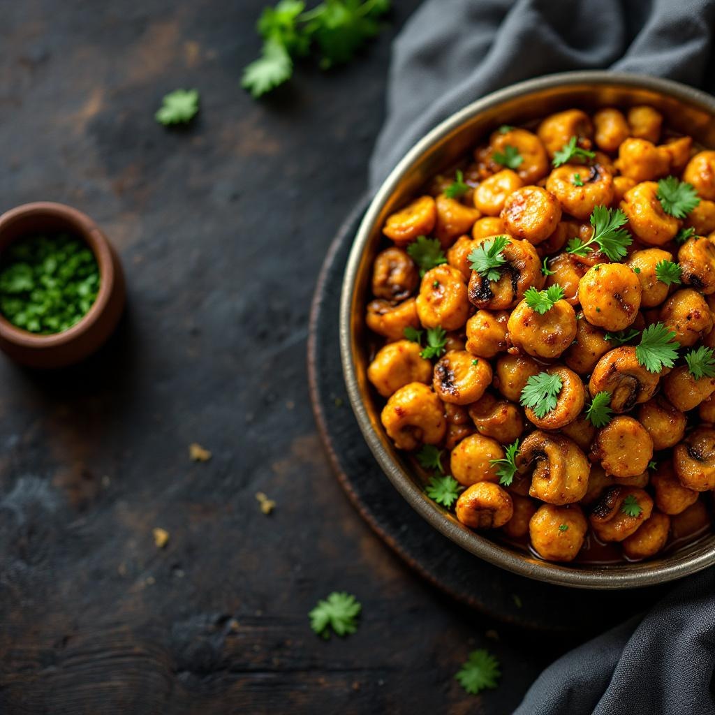 Mushroom Manchurian