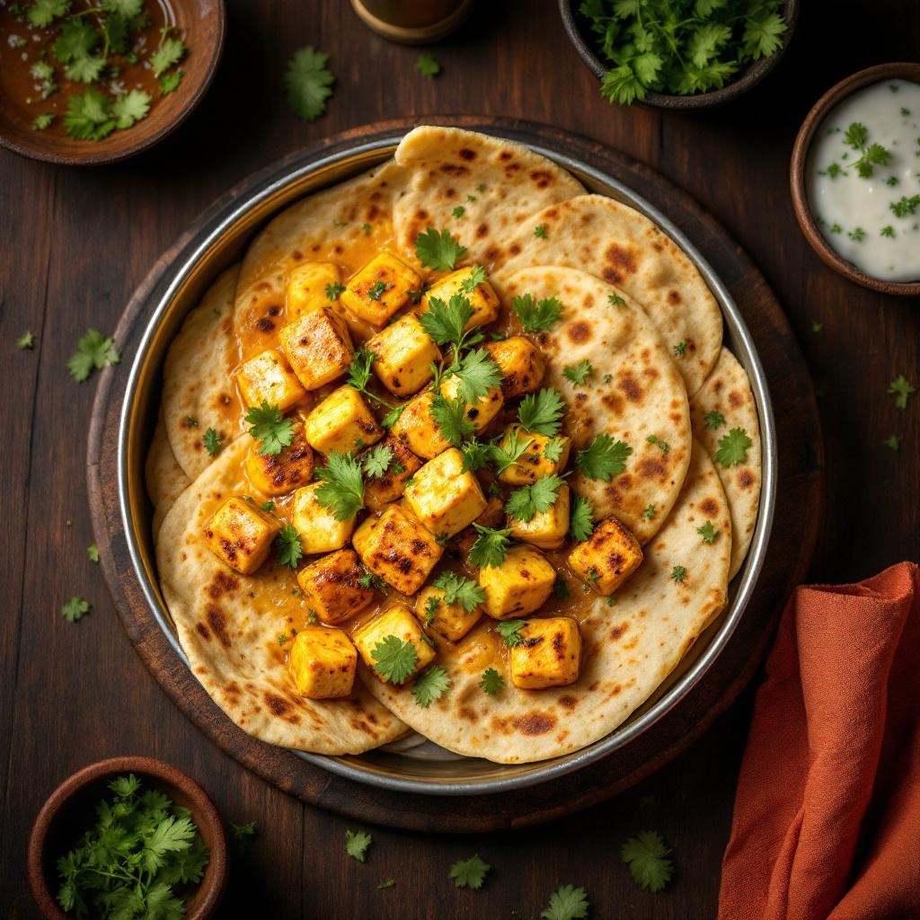 Paneer Kulcha (Amritsari)